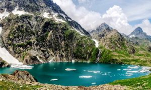 trekking to great lakes of kashmir