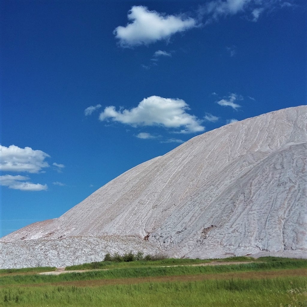 salt mountains in belarus 