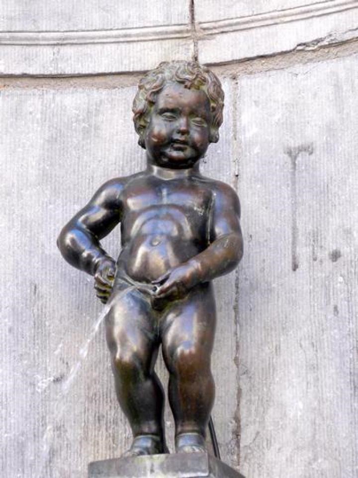 fountain statue in belgium