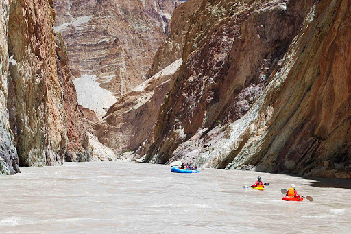 Kayaking in Ladakh