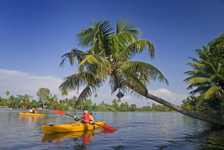 Kayaking in india
