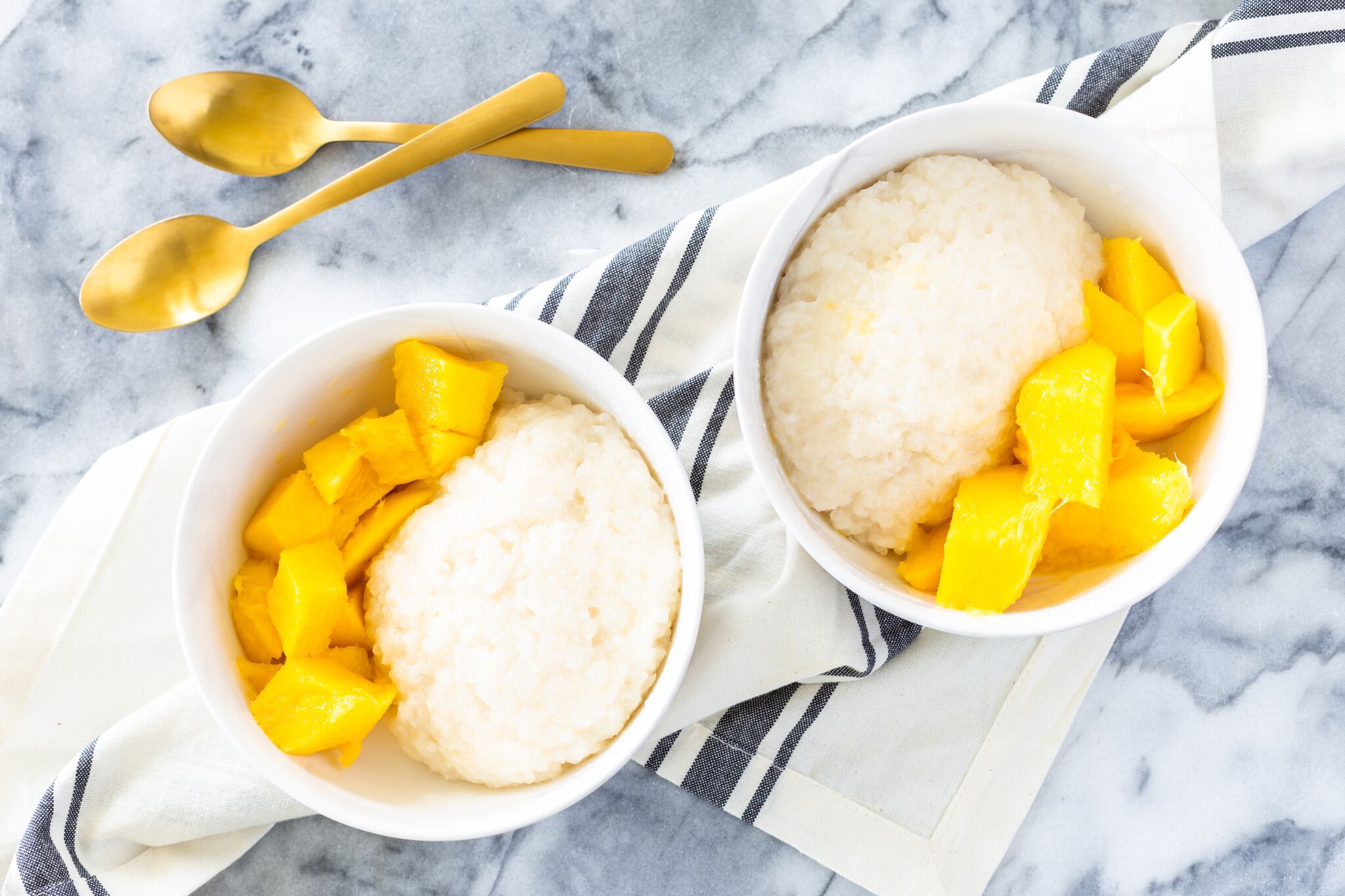 Mango and Sticky Rice dessert