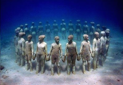 Moliniere underwater sculpture 