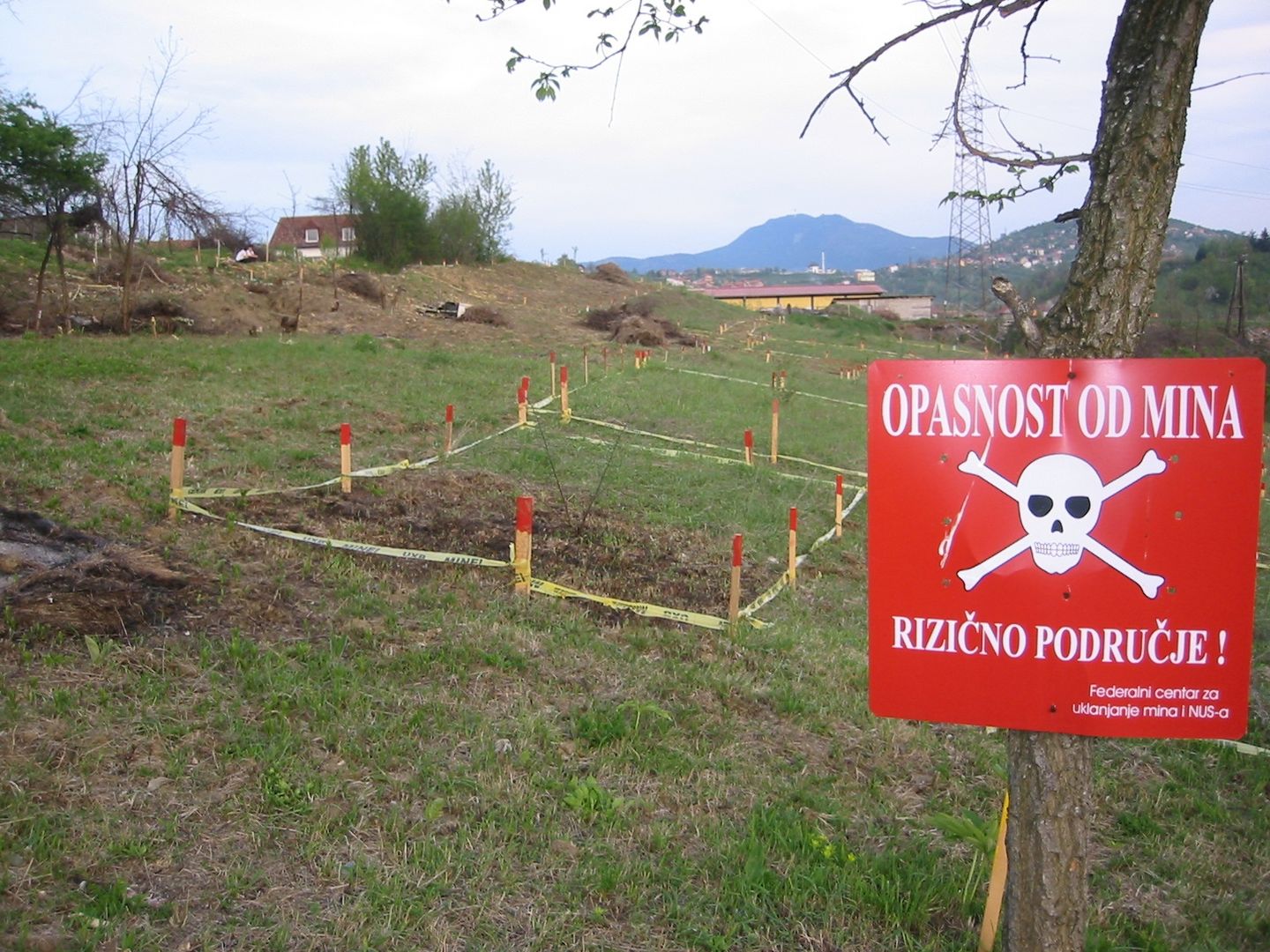 landmines in bosnia 