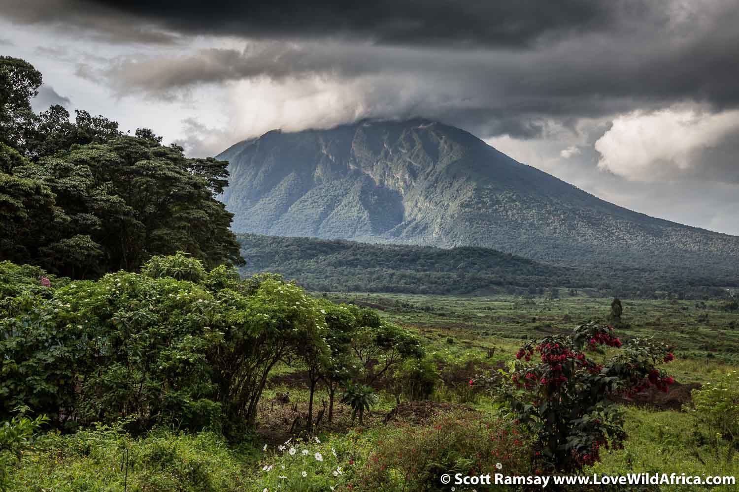 Nyiragongo volcano hike