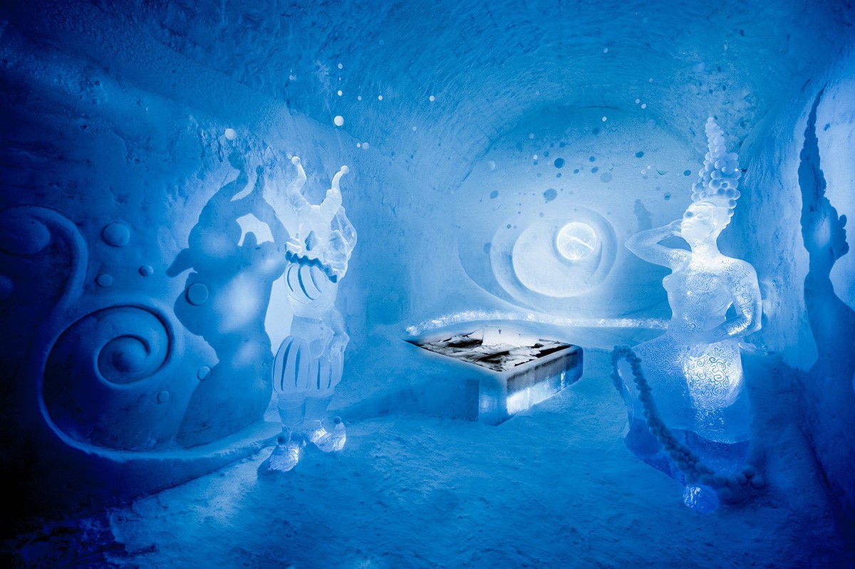 ice hotels in sweden 