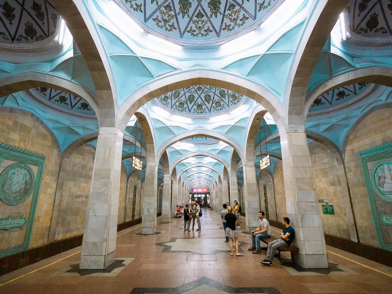 Tashkent’s metro stations 