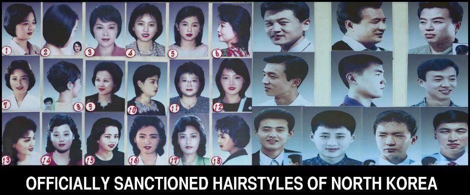 haircuts in north korea