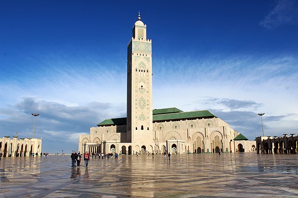 7)Casablanca’s Hassan Mosque II 