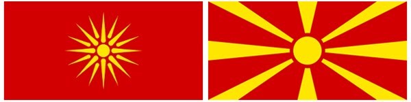 Macedonia flags 