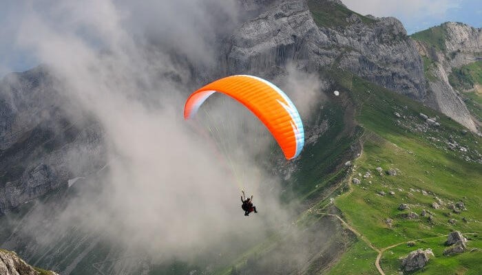 paragliding in mashobra 