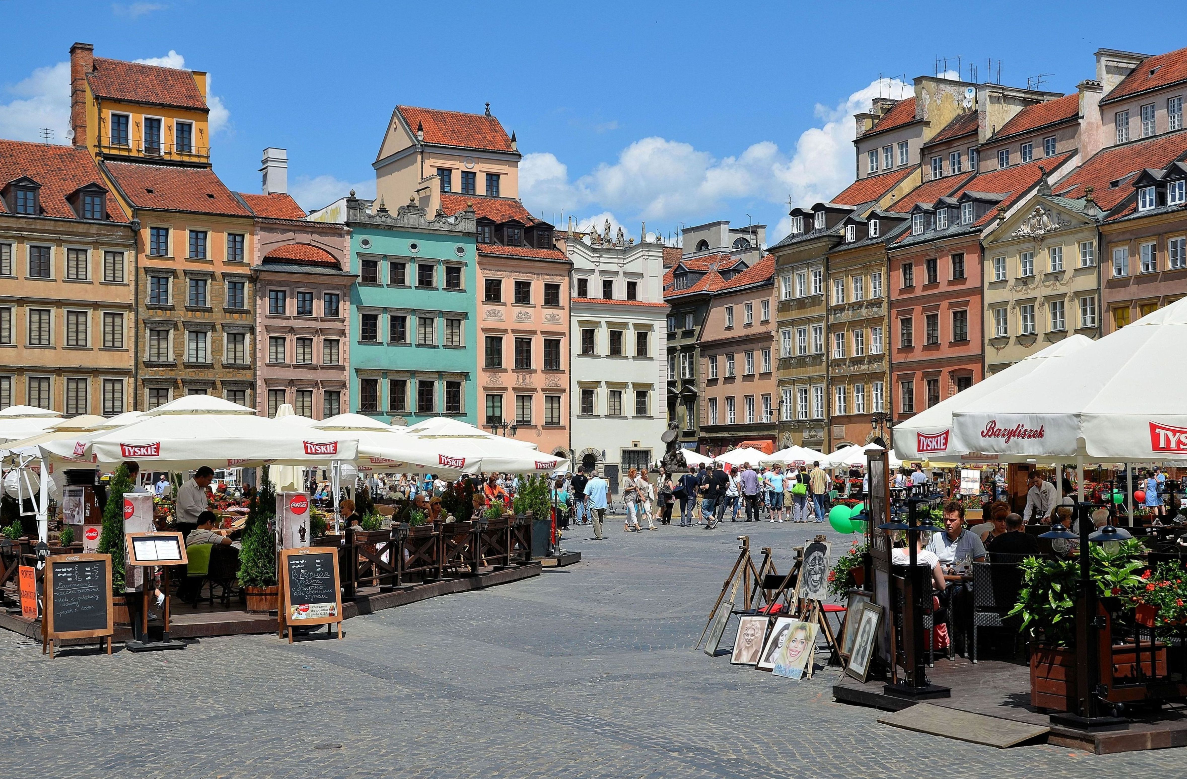 warsaw old Town