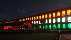 Cellular Jail's Light and Sound Show