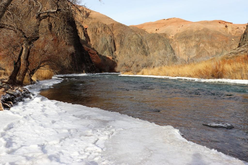 charyn river_in_winter